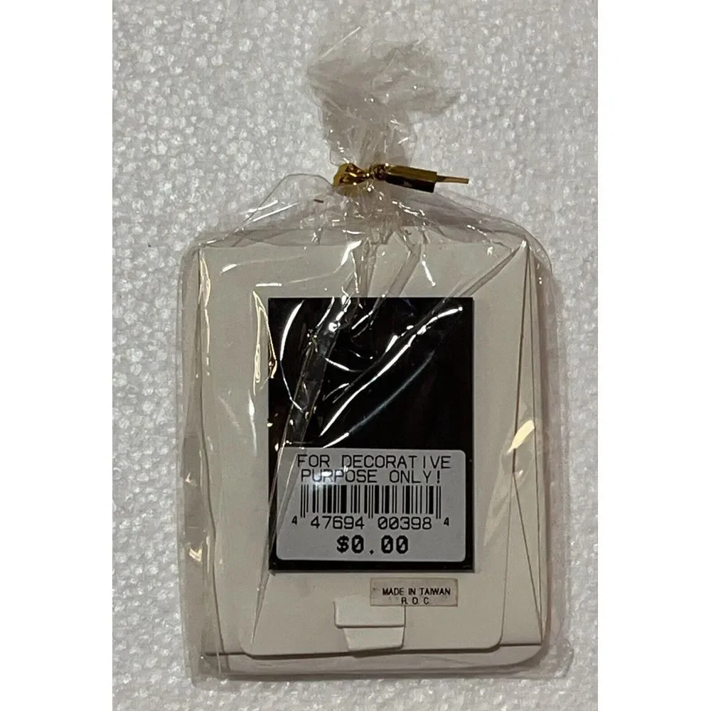 Christmas Angels & Bears Mini Magnetic‎ Ceramic Picture / Photo Frame - 3 Set